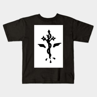 Budding Serpent Rod Kids T-Shirt